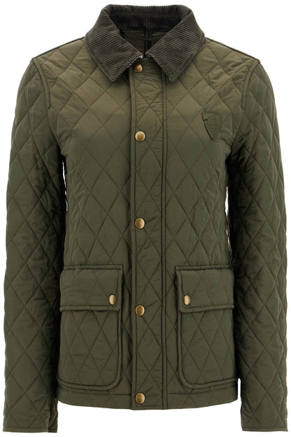 Quilted Nylon Jacket  - Khaki