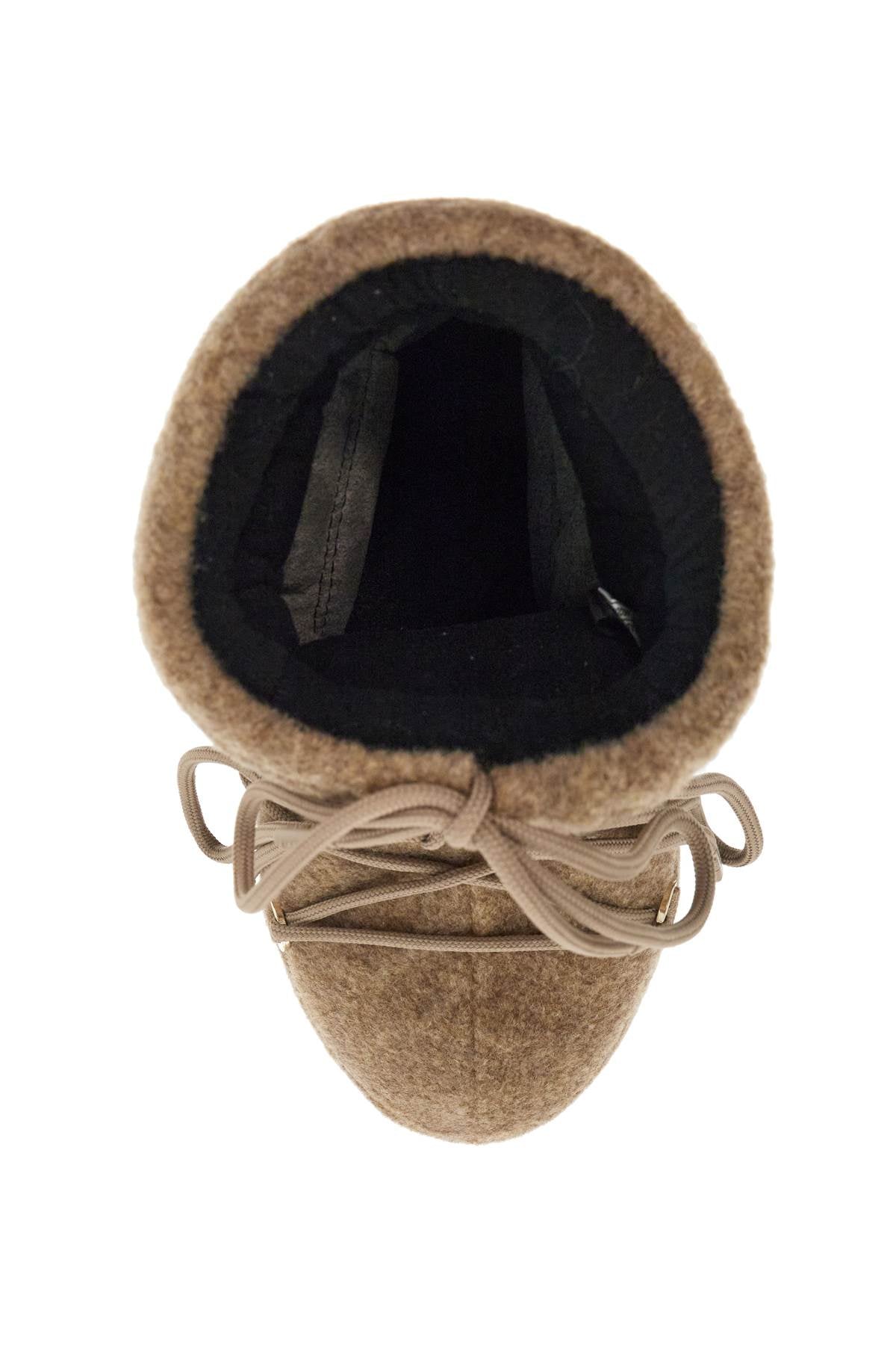 Icon Low Felt Snow Boots An  - Beige