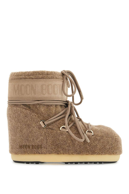 Icon Low Felt Snow Boots An  - Beige