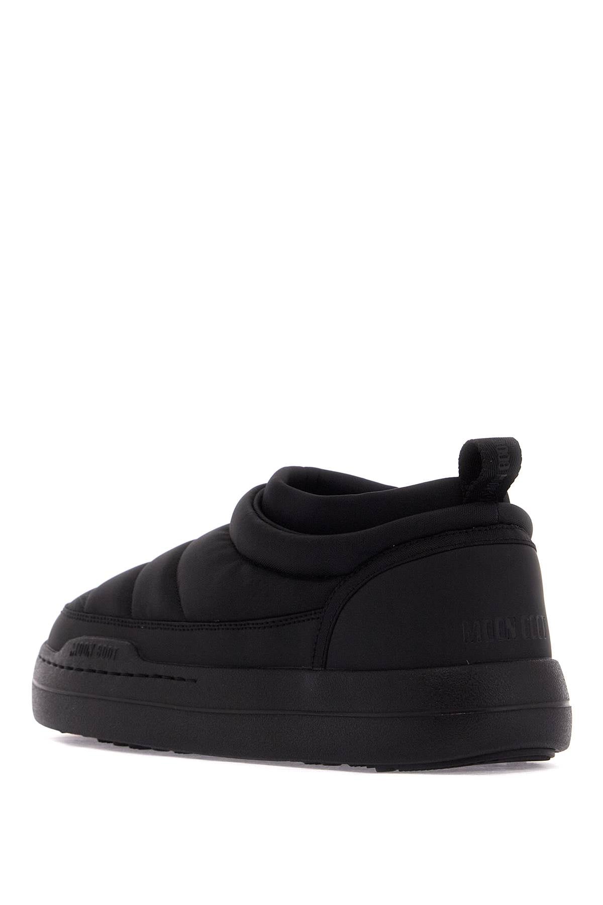 Soft Nylon Slip-on Park Shoes  - Black