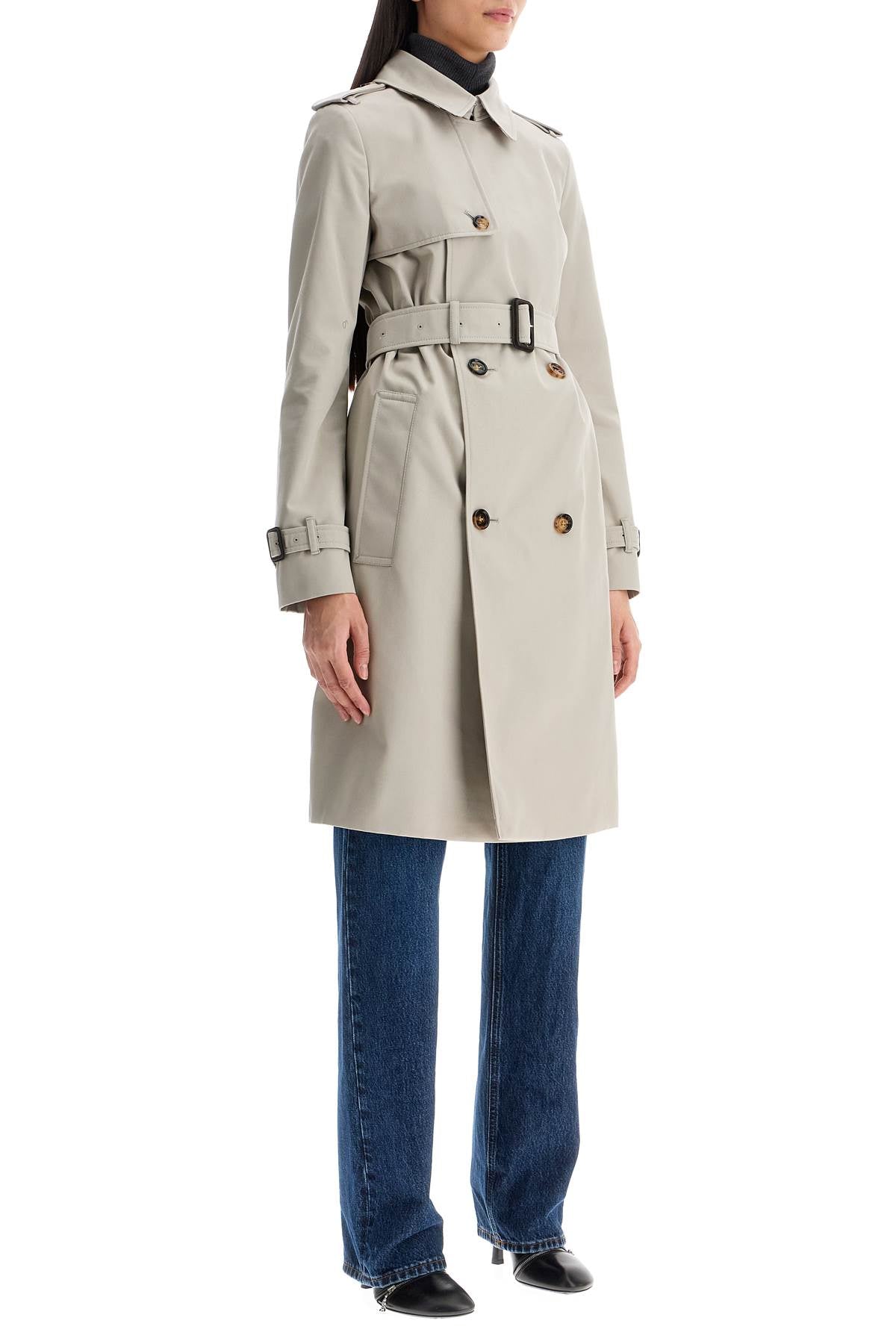 Cotton-blend Trench  - Neutro