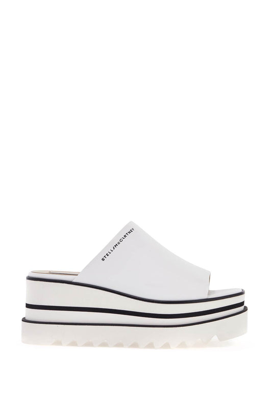 Sneak Elyse Clogs With Plateau  - White