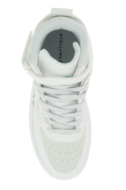 S-wave High Top Sneakers  - Bianco