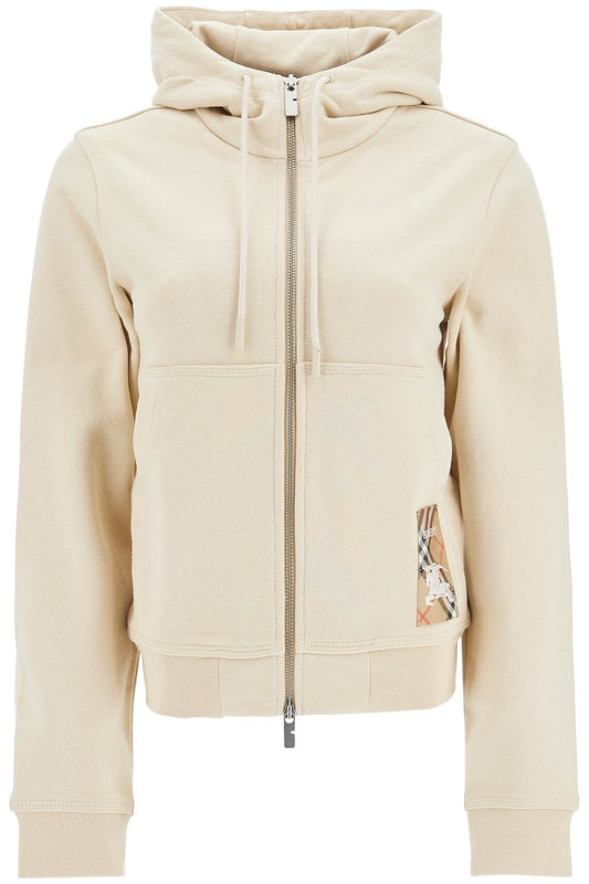 Hooded Full Zip Sweatshirt  - Neutro