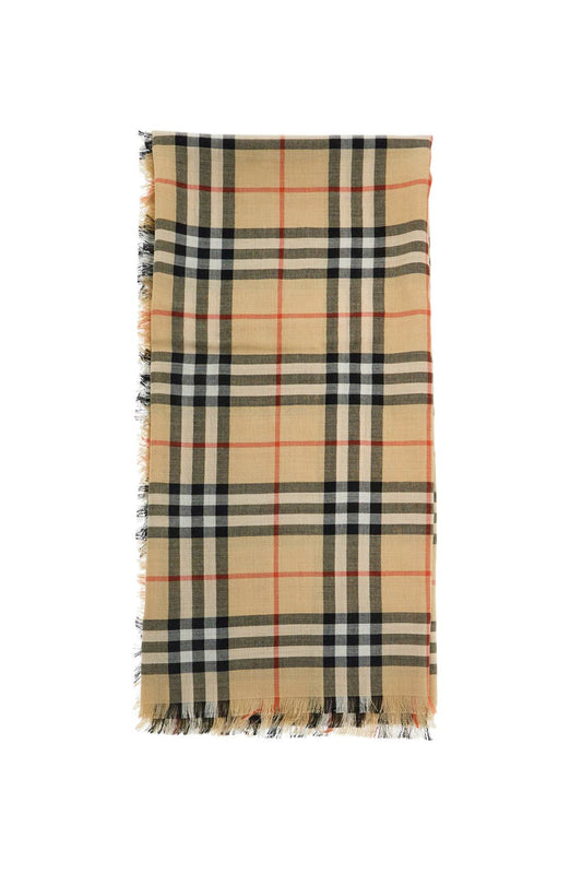 'cashmere And Silk Scarf'  - Beige