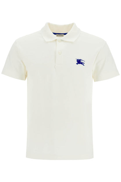 Polo Shirt With Ekd  - White