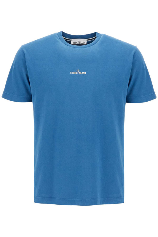 Regular Fit Logo T-shirt  - Blue