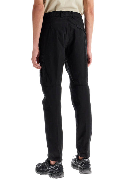 Cargo Twill Stretch-tc Pants  - Black