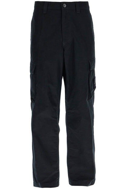 "cotton Ghost Cargo Pants For Men  - Black