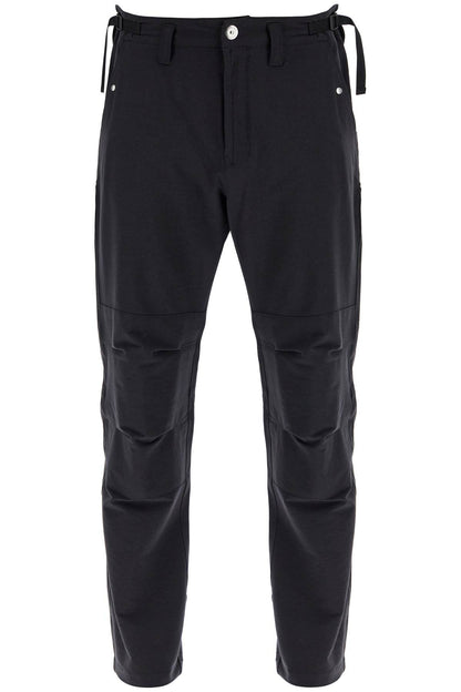 Stretch Wool Technical Pants  - Blue