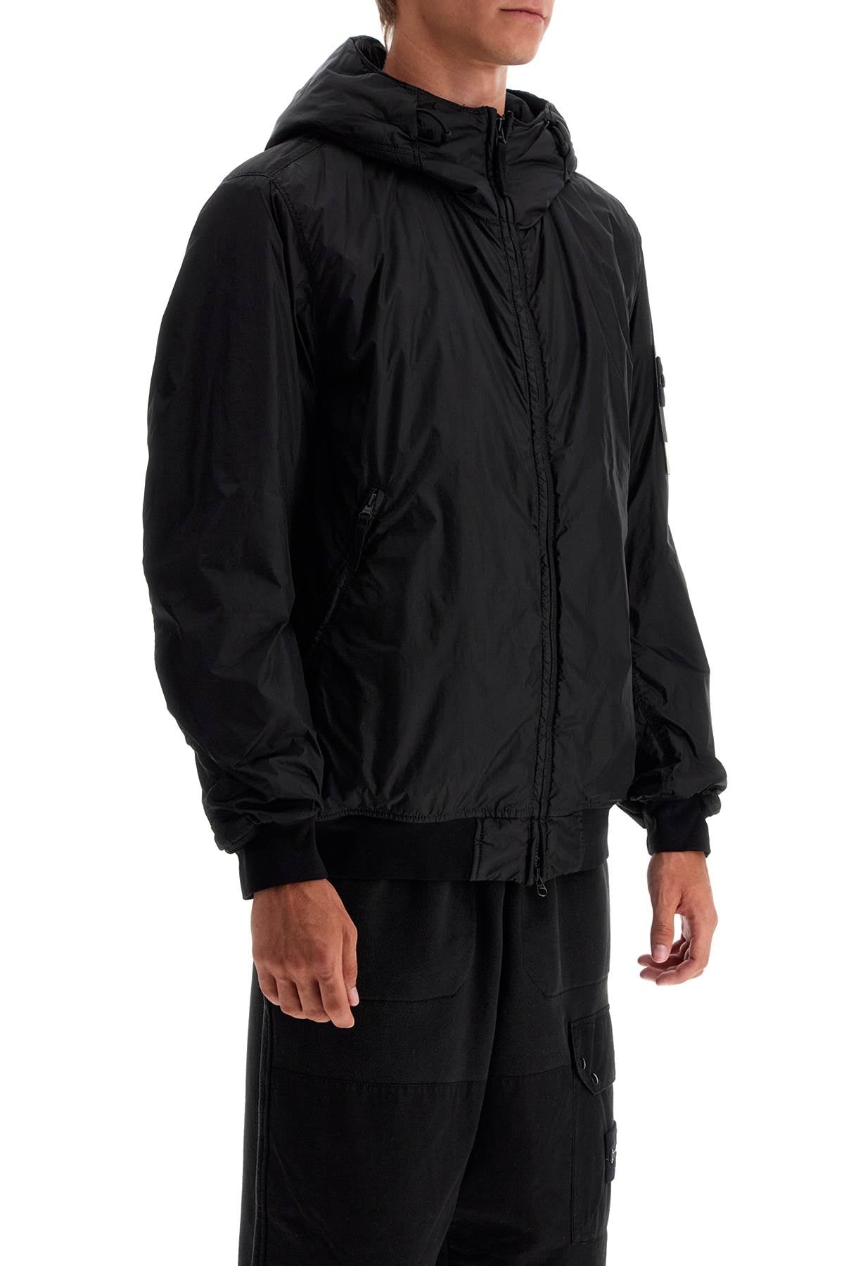 Padded Jacket With Prima  - Black