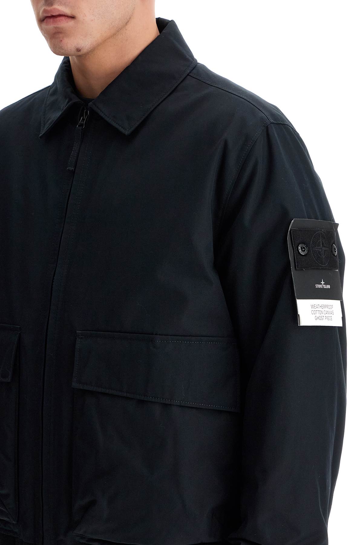 'ghost Bomber Jacket In Durable  - Black