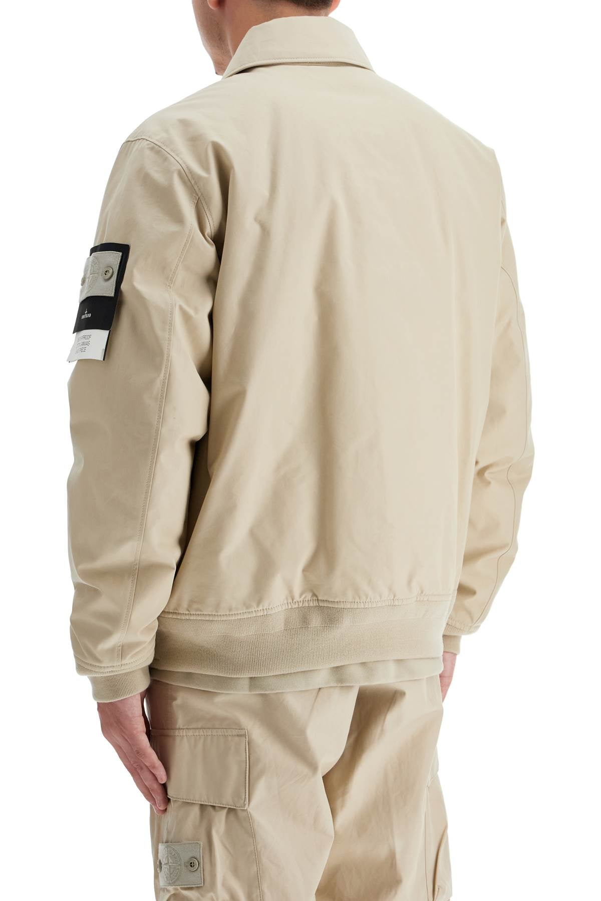 'ghost Bomber Jacket In Durable  - Beige