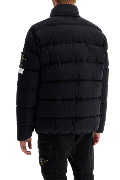 Nylon Stretch Down Jacket  - Nero