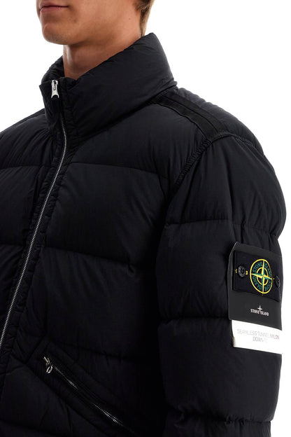 Nylon Stretch Down Jacket  - Nero