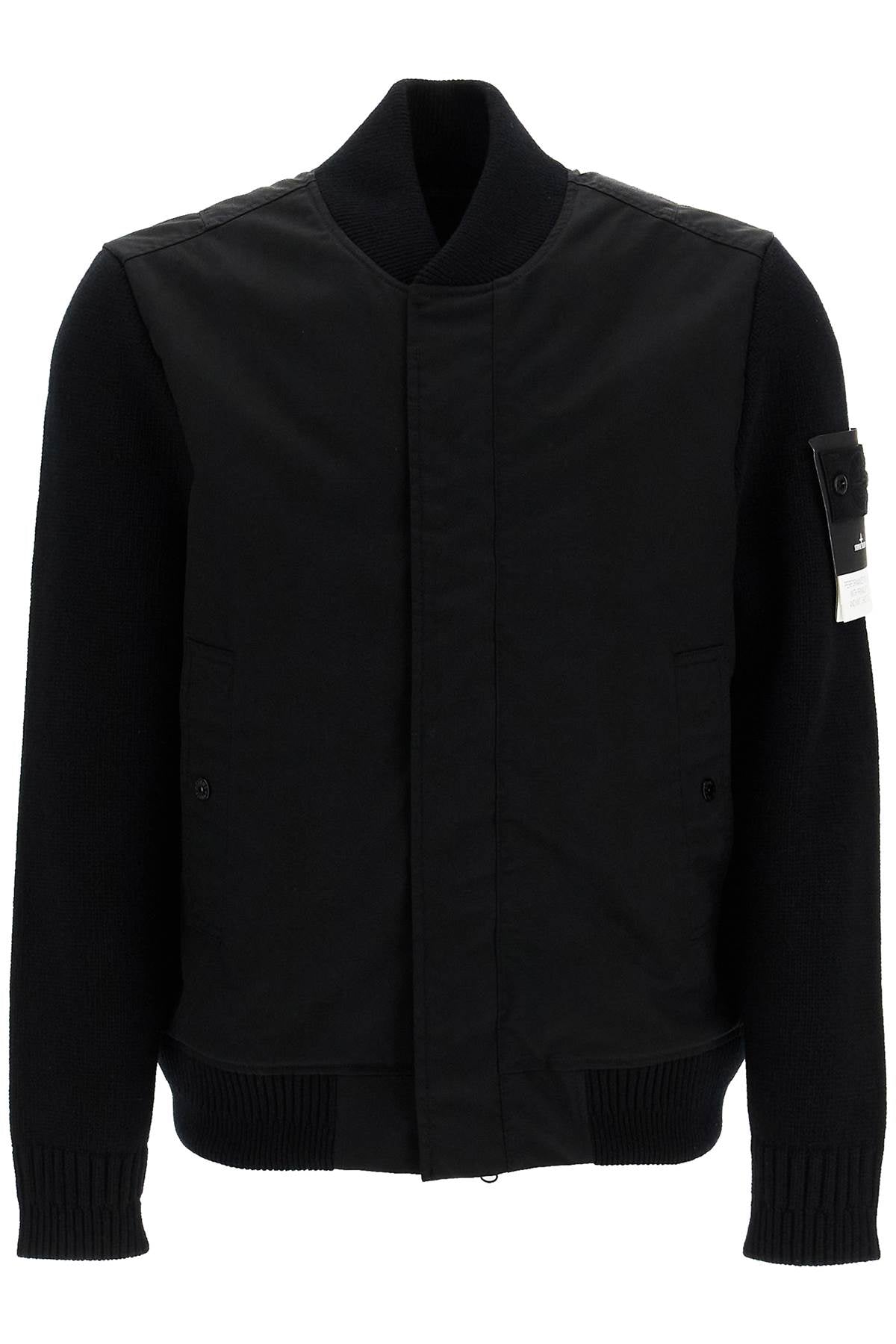 Ghost Bomber Jacket In High-performance  - Black