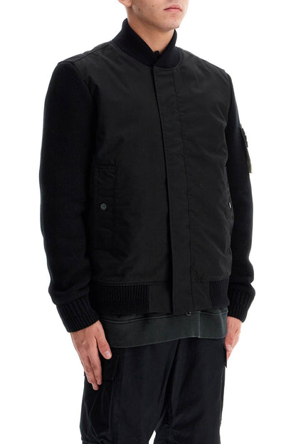 Ghost Bomber Jacket In High-performance  - Black