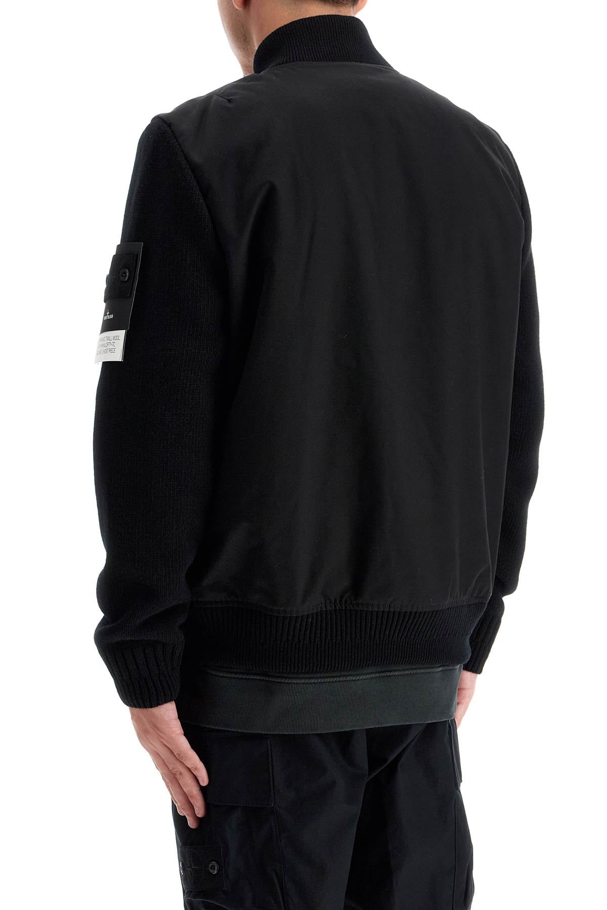 Ghost Bomber Jacket In High-performance  - Black