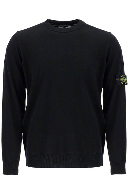 Lightweight Rws Wool Pullover  - Black