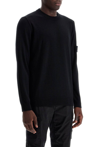 Lightweight Rws Wool Pullover  - Black