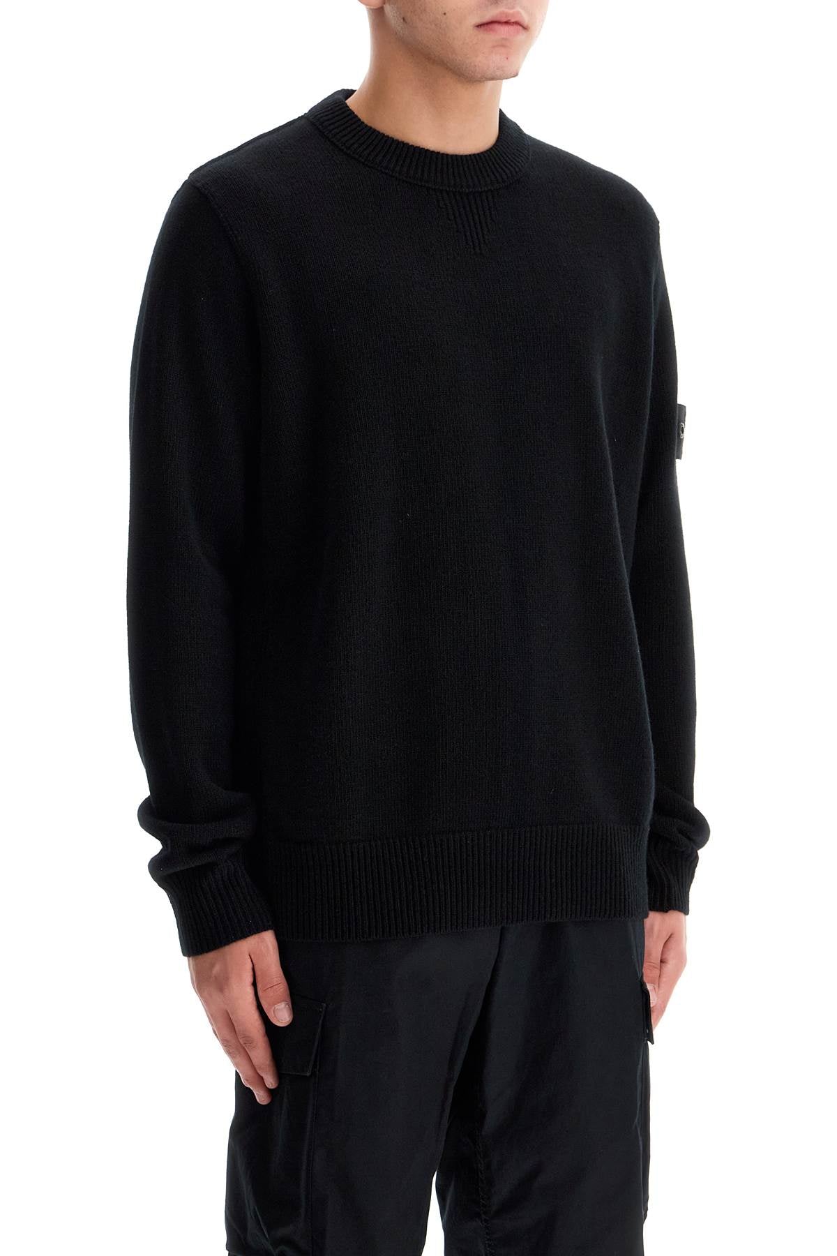 'rws Ghost Wool Crewneck Pul  - Black