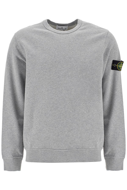 Organic Cotton Crewneck Sweatshirt  - Grey