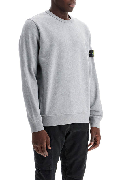 Organic Cotton Crewneck Sweatshirt  - Grey