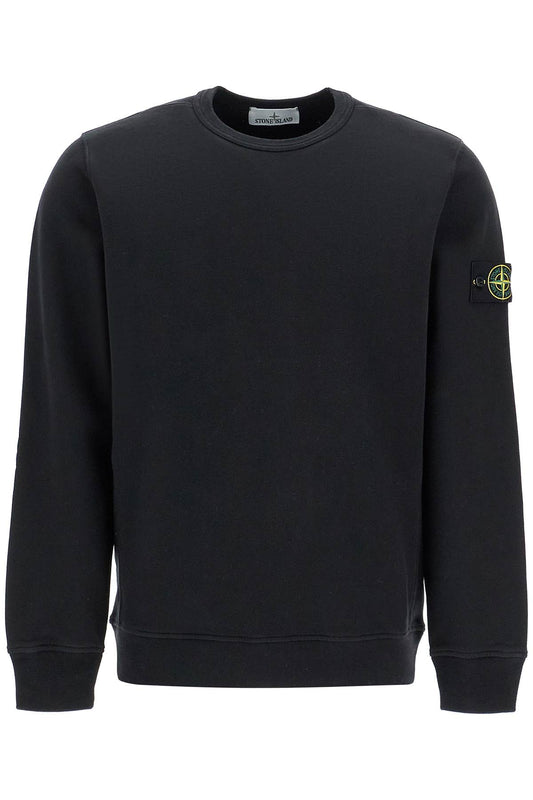 Organic Cotton Crewneck Sweatshirt  - Nero