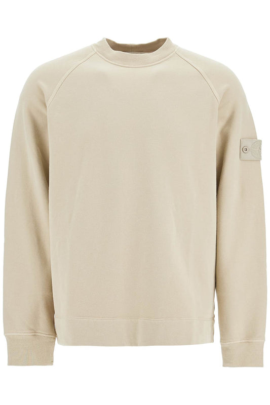 Stretch Cotton Ghost Sweatshirt  - Beige