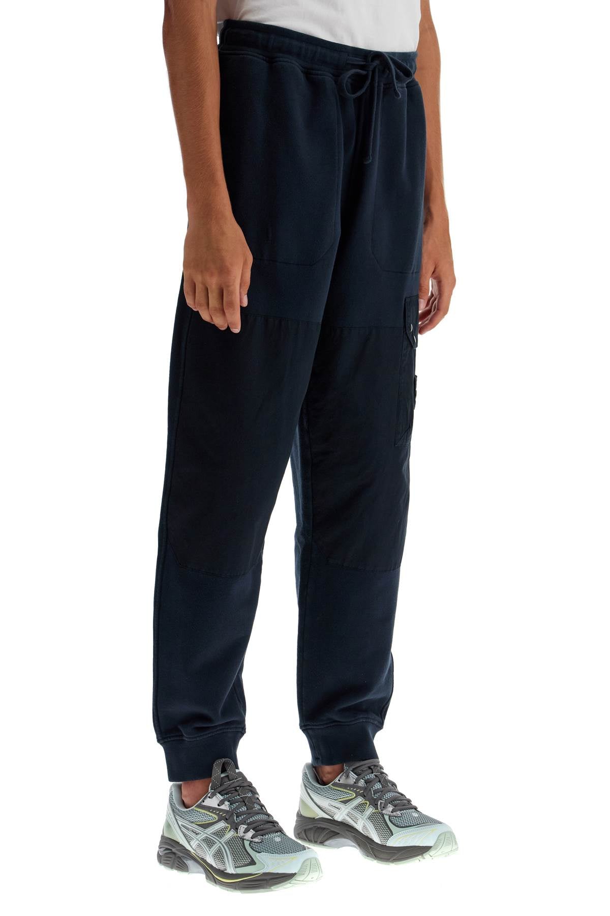 Joggers With Gabardine  - Blue