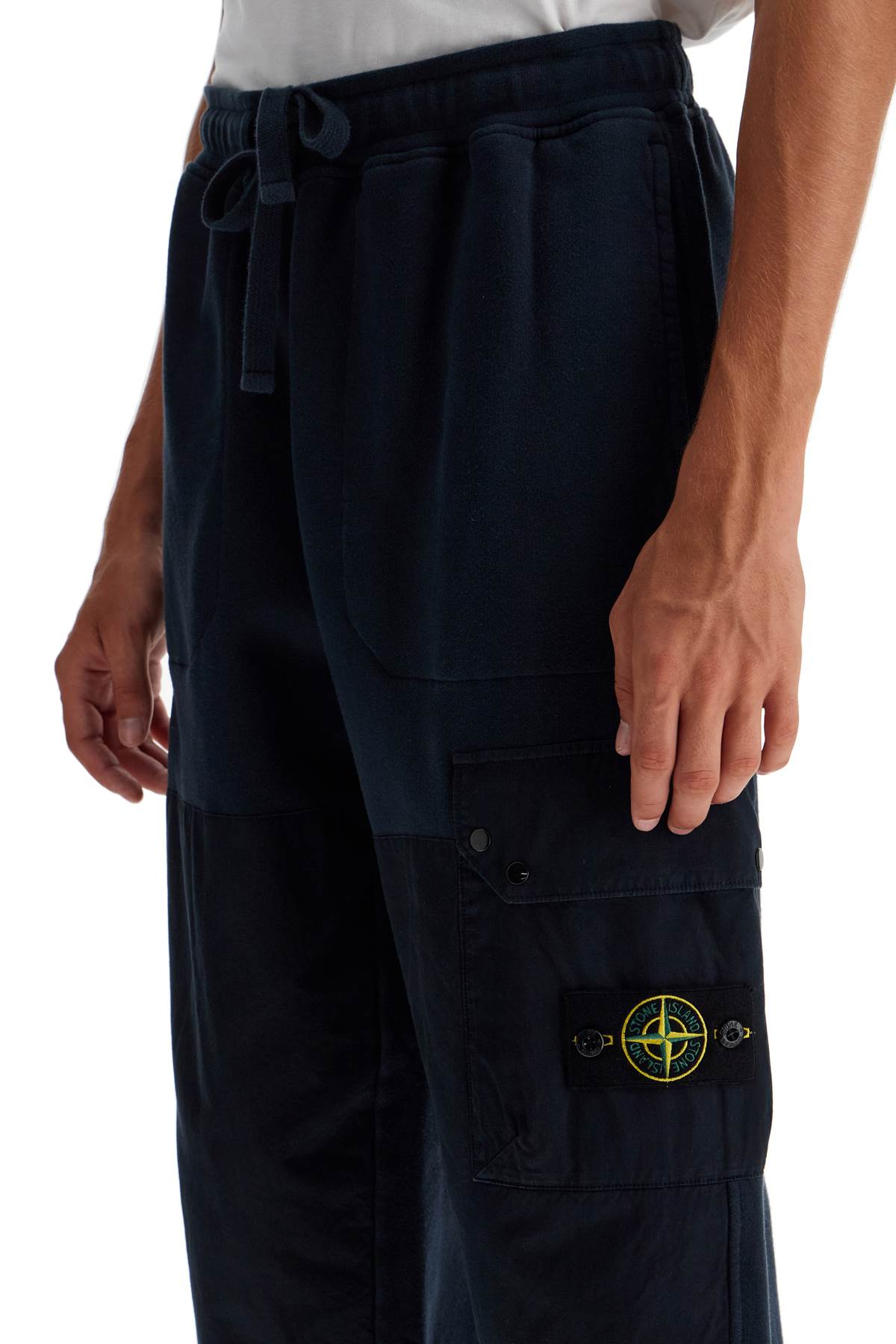 Joggers With Gabardine  - Blue