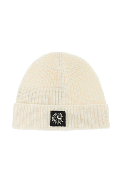 Woolen Beanie Hat  - White