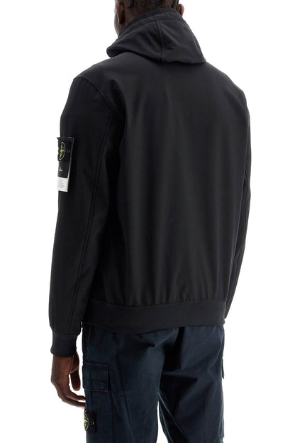 Soft Shell-r Hooded Jacket  - Nero