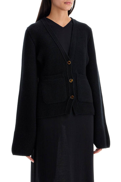 Scarlet Cashmere Cardigan  - Black