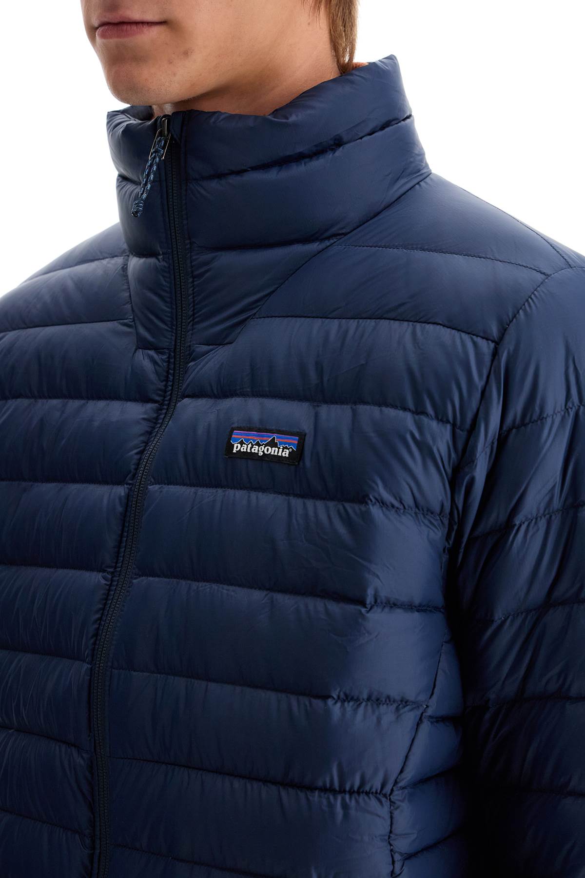 Down-filled Puffer Jacket  - Blu