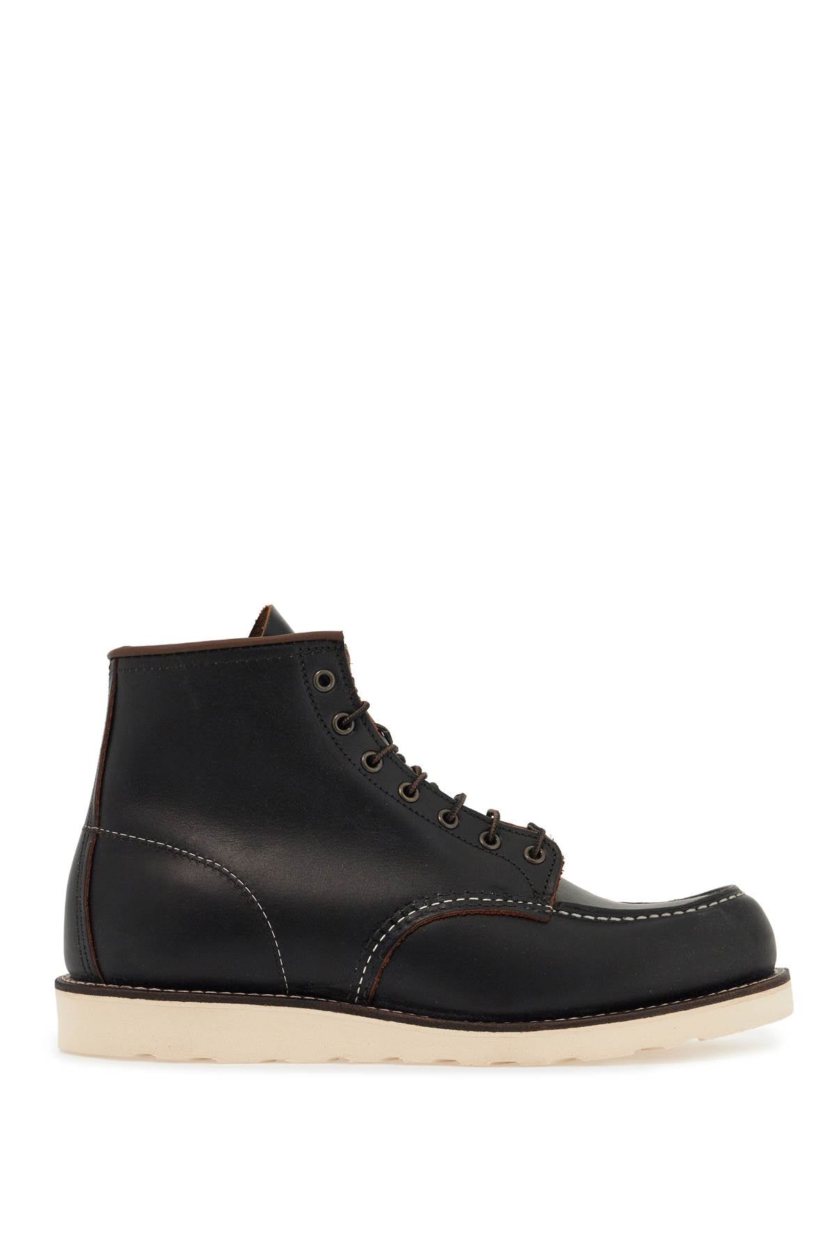 Classic Moc Ankle Boots  - Black