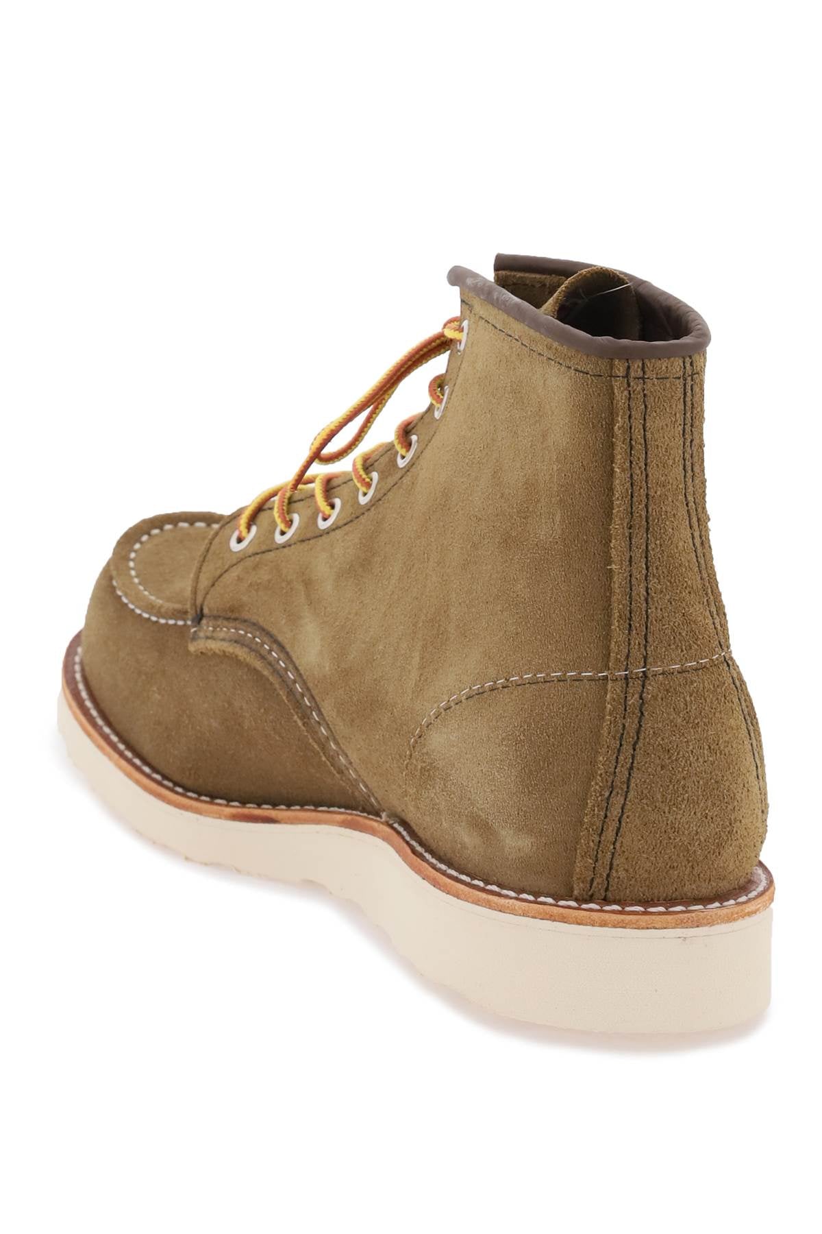 Classic Moc Ankle Boots  - Khaki