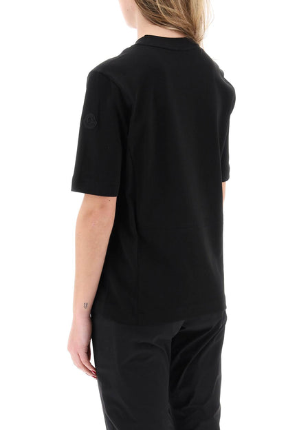 Embossed Logo T-shirt  - Black