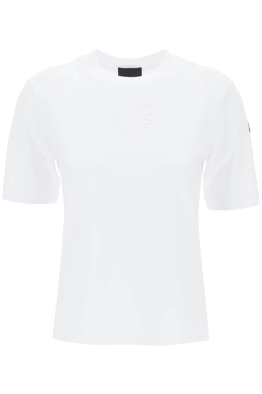 Embossed Logo T-shirt  - White