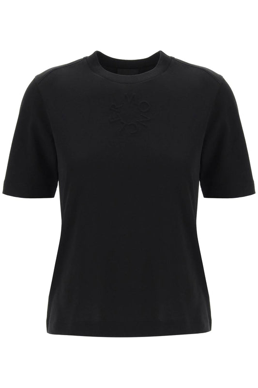 Embossed Logo T-shirt  - Black