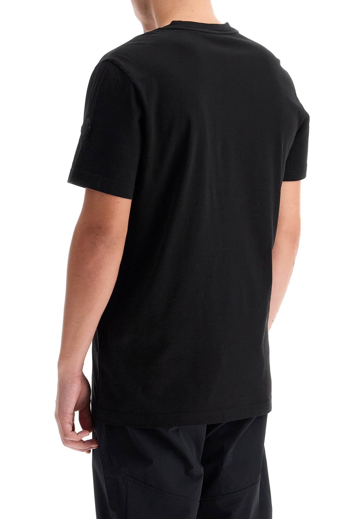 Regular Fit Logo T-shirt  - Black