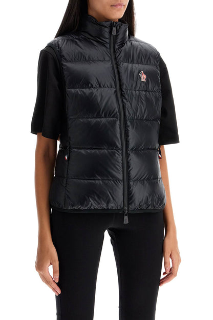 Padded Technical Jersey Vest  - Nero