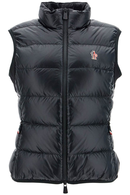 Padded Technical Jersey Vest  - Nero