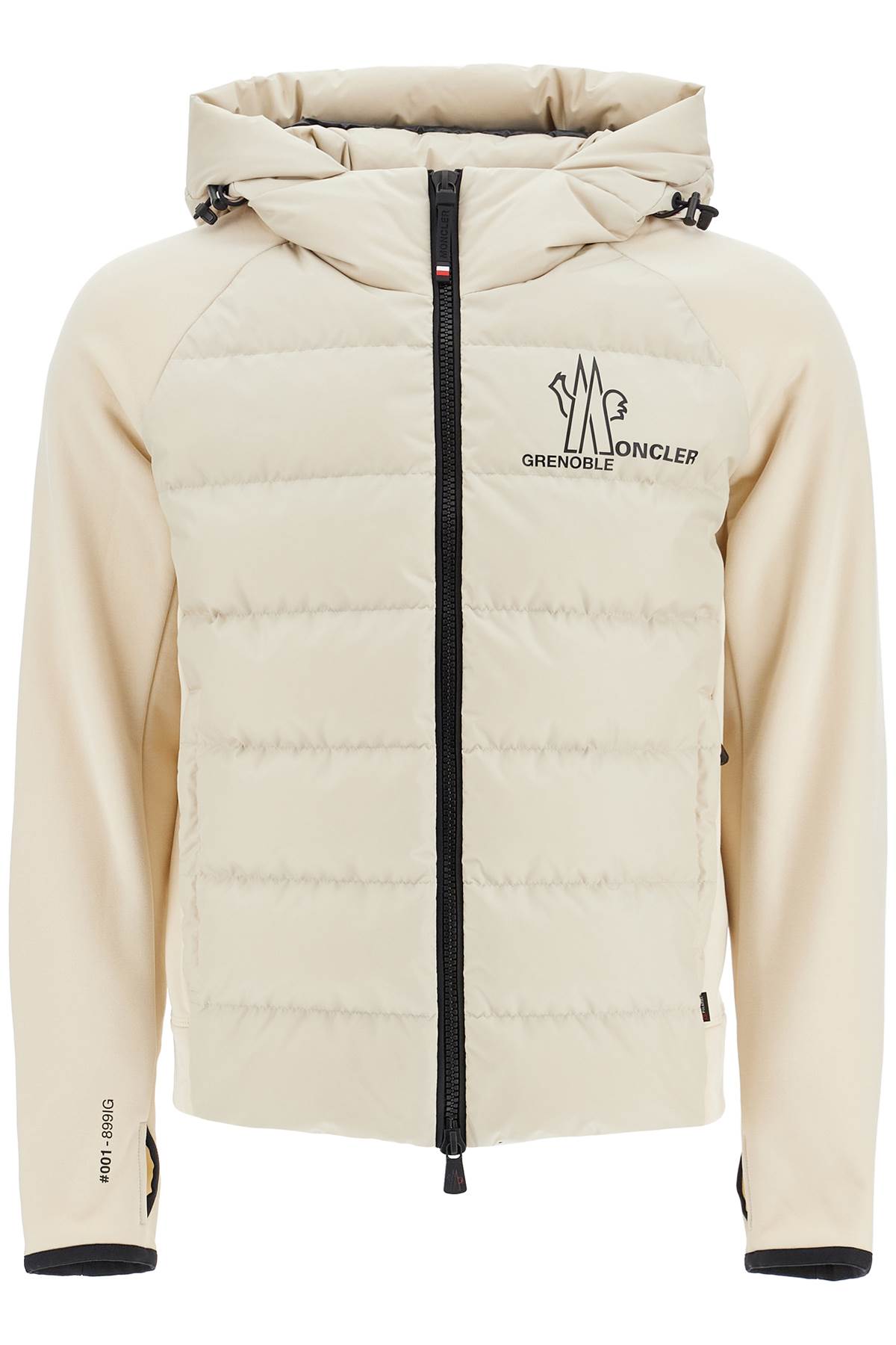 Hybrid Hoodie In Polartec  - Beige