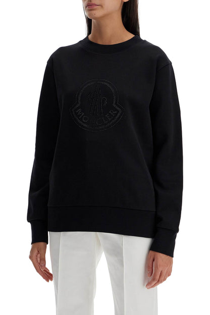 "sweatshirt With Rhin  - Black