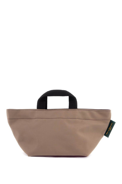 Small Two Tone Tote Bag  - Neutro