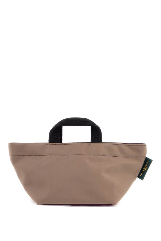 Small Two Tone Tote Bag  - Neutro