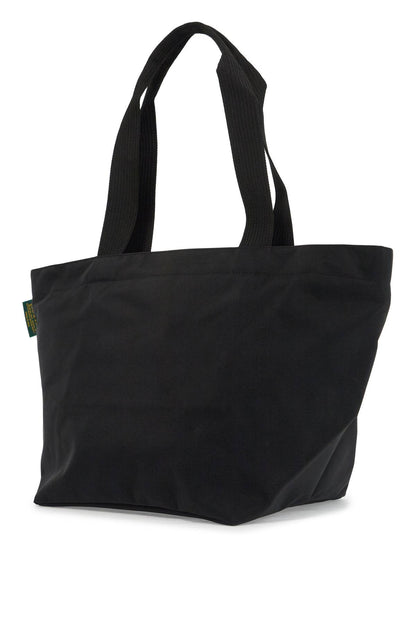 Large Two Tone Tote Bag  - Black