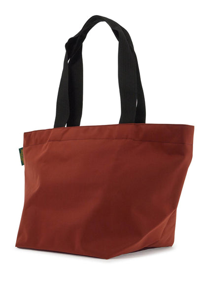 Large Two Tone Tote Bag  - Red