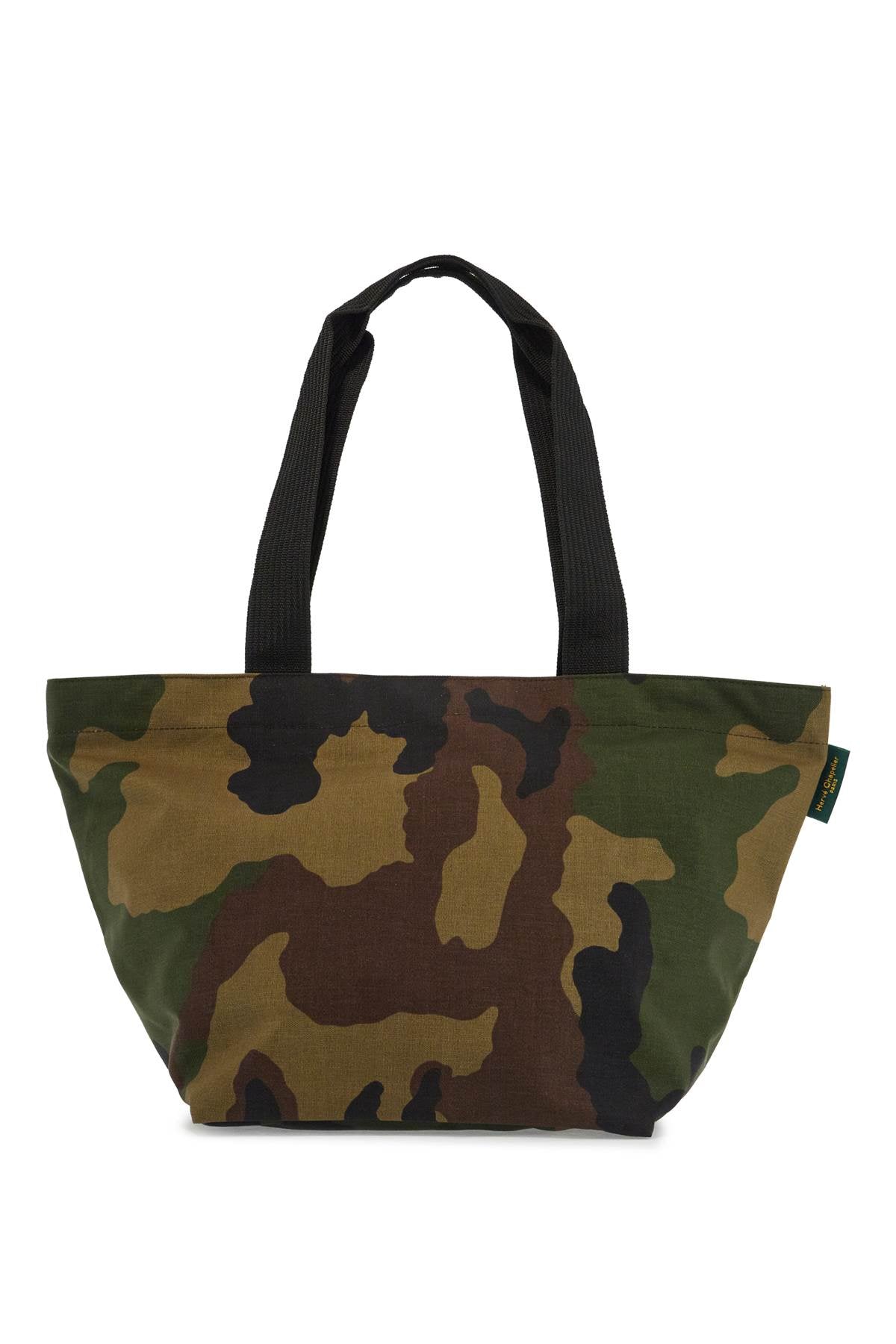 Large Two Tone Tote Bag  - Khaki